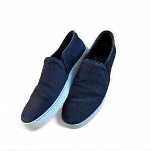 Rag &‎ Bone Kent Dark Blue Denim Slip-On Loafers Size 11